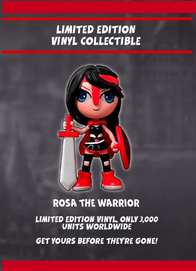 Rosa The Warrior Collectible Vinyl